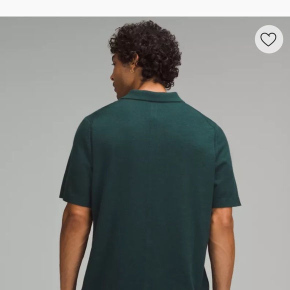 Men’s New Venture Short-Sleeve Knit Polo Lululemon - Picture 2 of 3